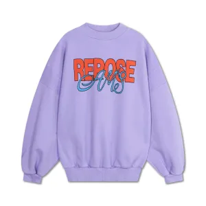 Crewneck Sweater – bright violet