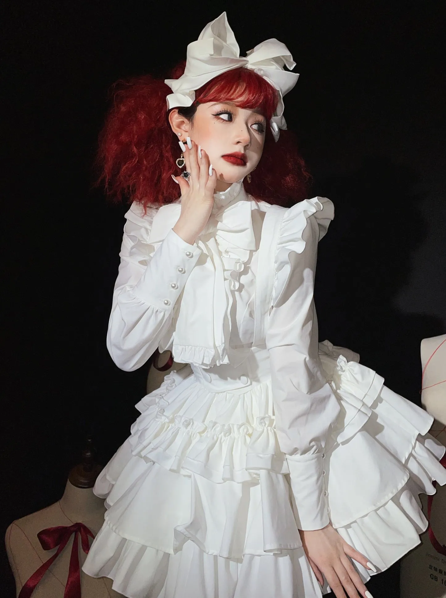 Gothic Blouse Dark Subculture
