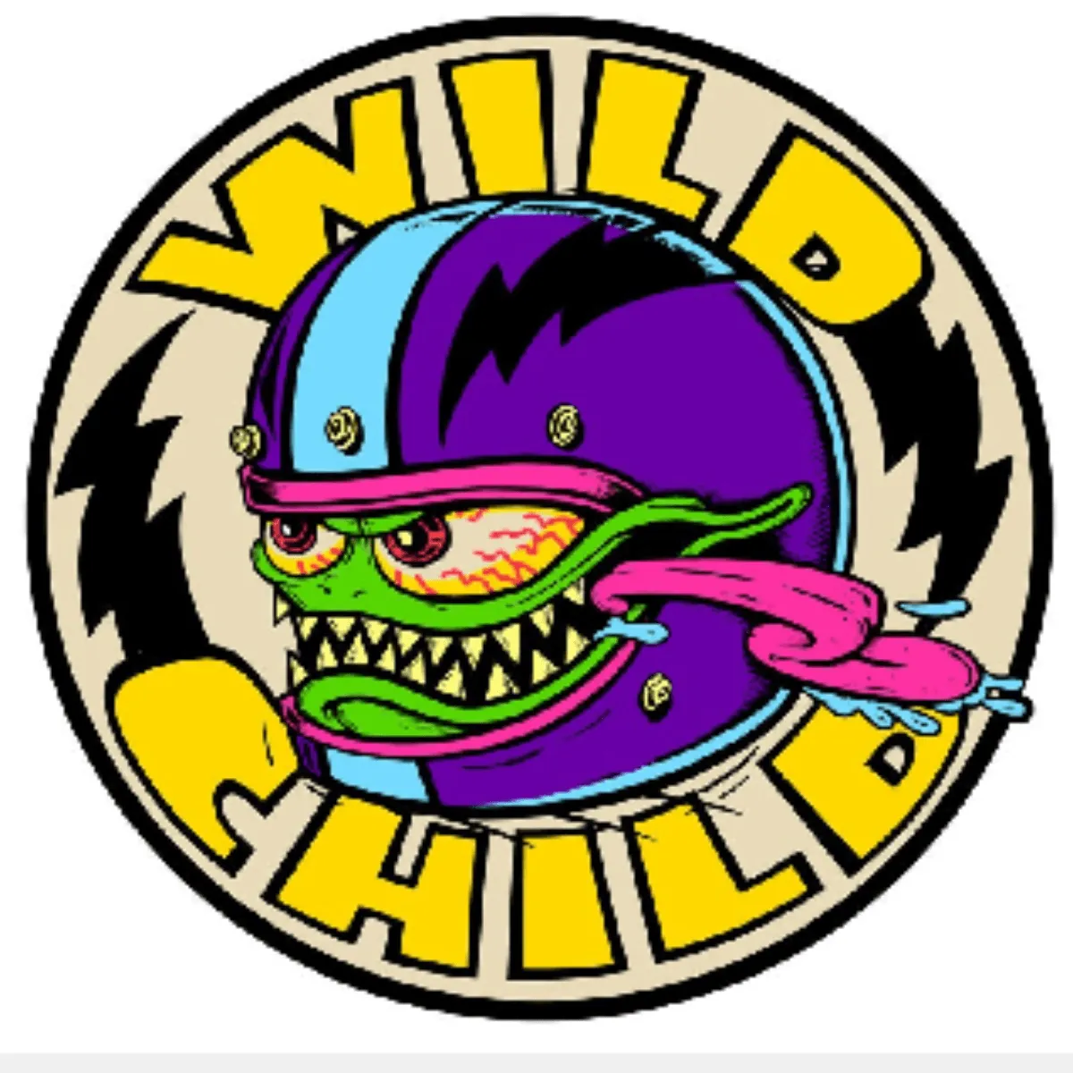 Hot Leathers Monster Wild Child 3.25" Patch