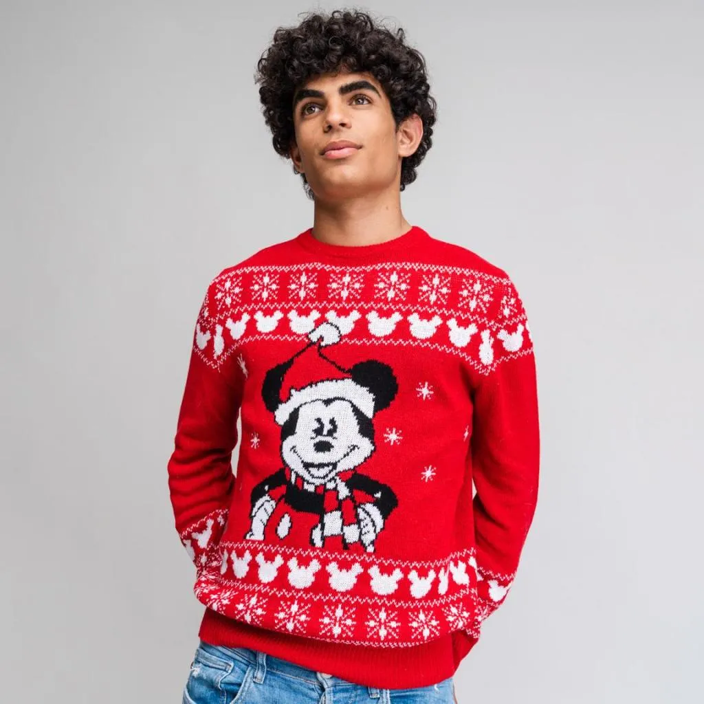 MICKEY - Winter Fun - Christmas Jumper (2XL)