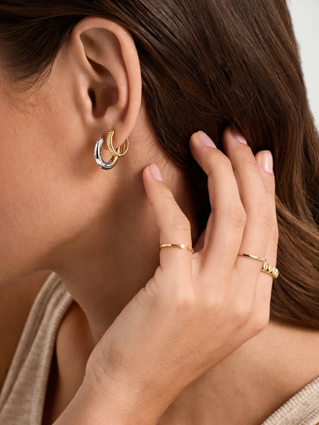 Mixed Daily Round Hoops