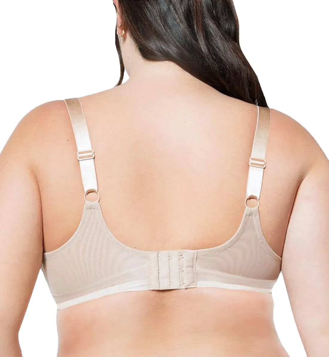 Parfait Shea Sheer Unlined Plunge Underwire Bra (P6062) - Bare