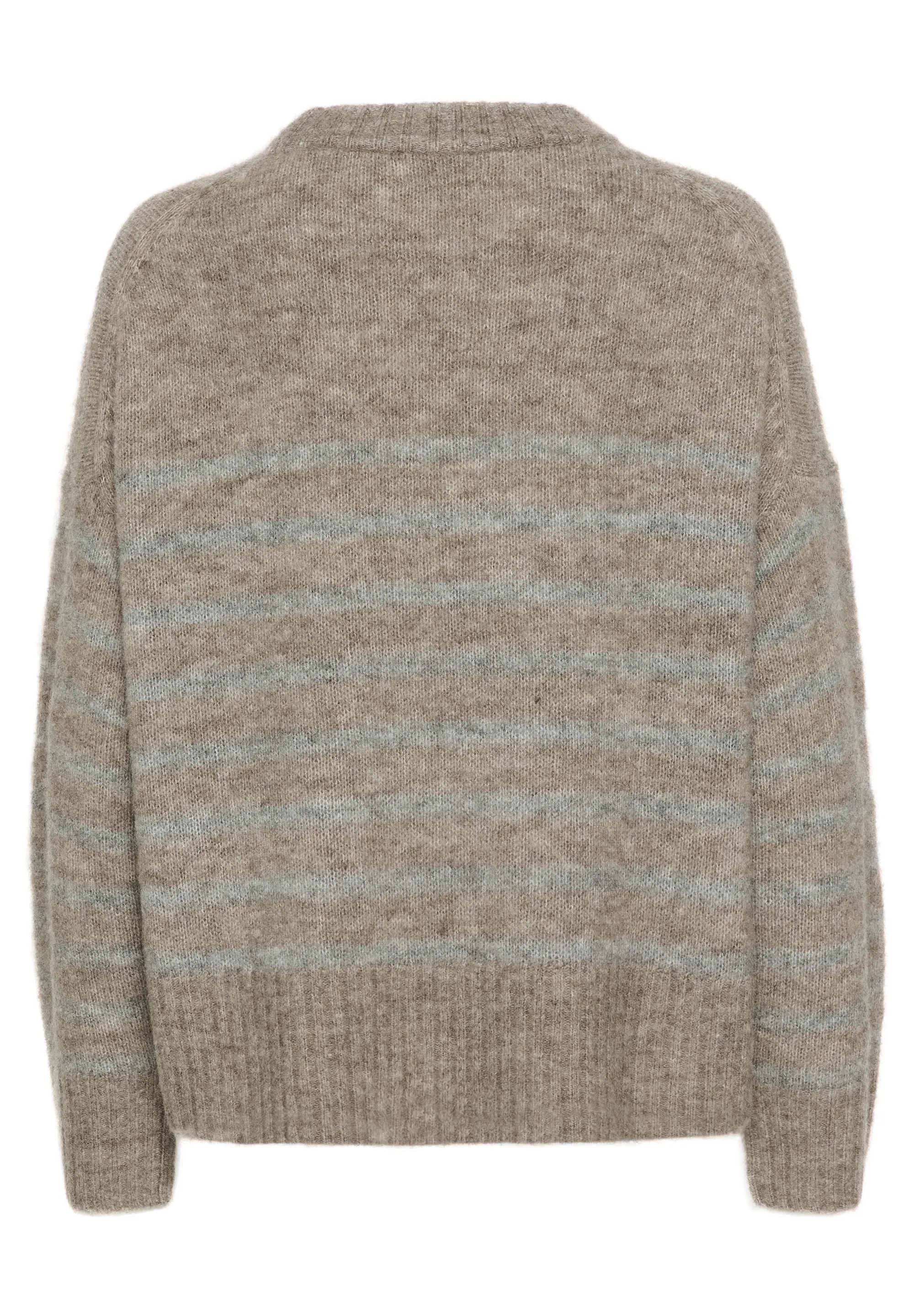 PART TWO LULYA PULLOVER MEDIUM GREY STRIPE