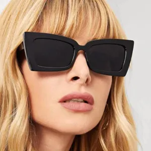 Retro Square Pointed Sunglasses