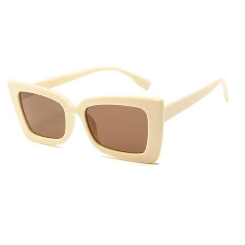 Retro Square Pointed Sunglasses