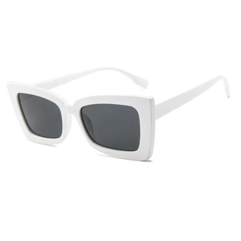 Retro Square Pointed Sunglasses