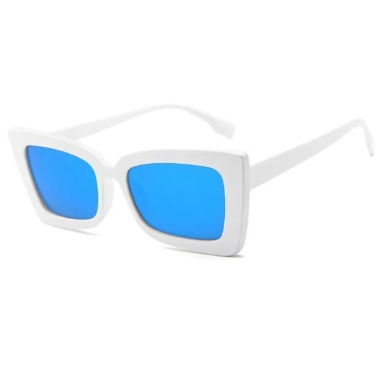 Retro Square Pointed Sunglasses